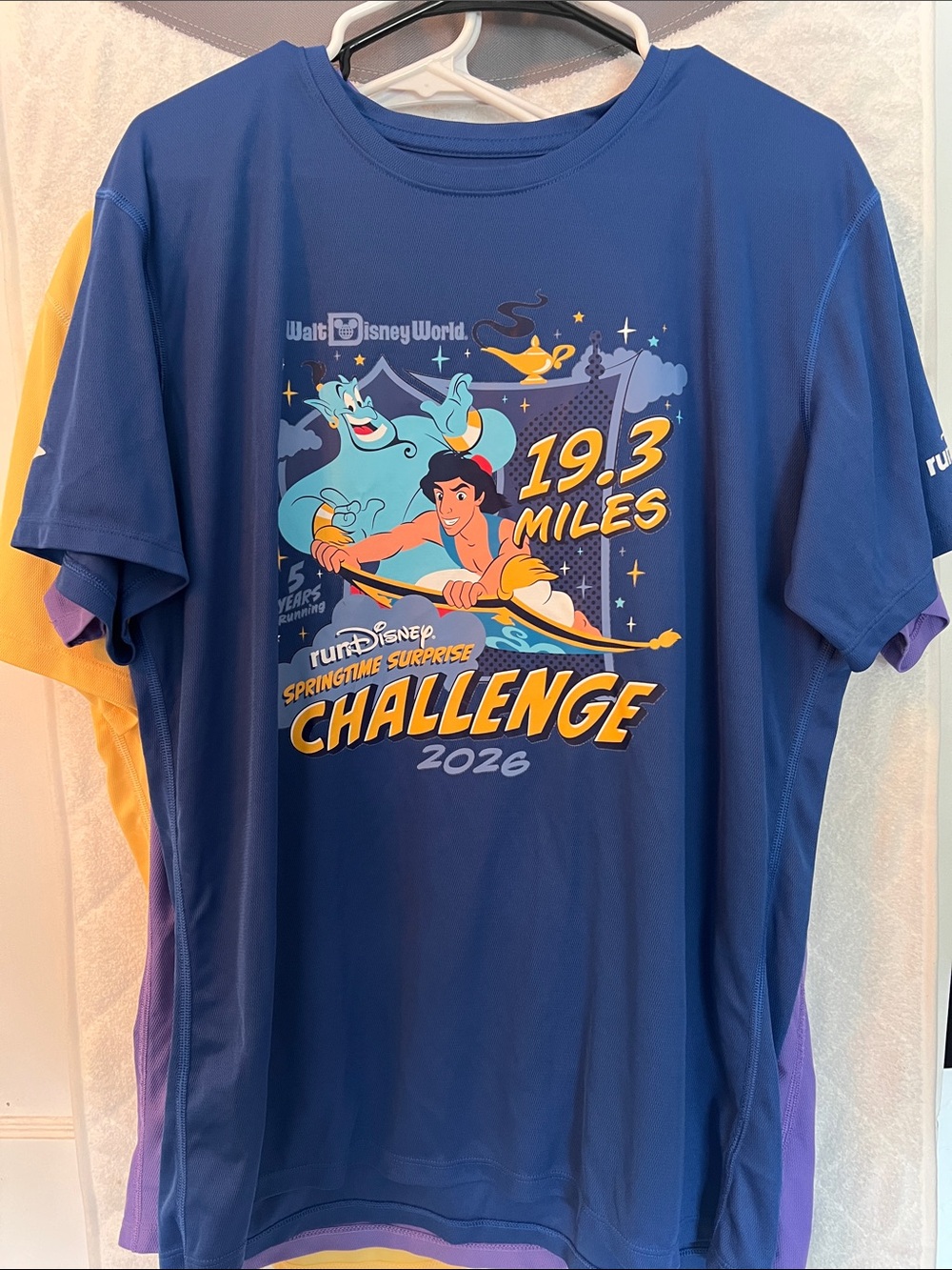 RunDisney Springtime Surprise 2026 Challenge Running Tees—Set of 4